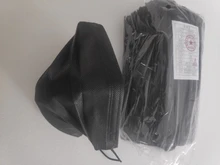 Mascarilla quirúrgica desechable con elásticos, máscara facial no tejida de 3 capas, transpirable, color rosa, azul, negro y blanco