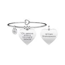 Bracelet Kidult "Who sowing love brings happiness. -Shakespeare-Ref. 731270-LOVE
Bracelet Kidult "Who sowing love brings happiness. -Shakespeare-Ref. 731270-LOVE