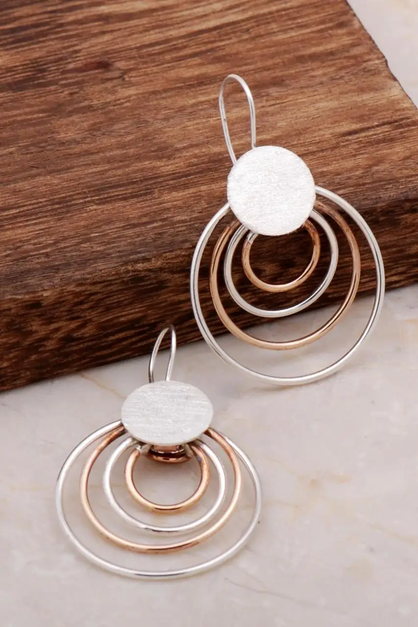 Ring Design Handmade Silver Earrings 4895 High Quality Hand Made Original Filigree Silver Jewellery Gift for Women
Ring Design Handmade Silver Earrings 4895 High Quality Hand Made Original Filigree Silver Jewellery Gift for Women