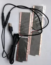 Plantillas de zapatos calentadas por USB, almohadilla de calentamiento de pies eléctrica, calentador de pies, alfombrilla de calcetín, para deportes al aire libre, invierno, cálidas