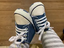 Zapatillas de lona para bebé recién nacido, zapatos deportivos para bebé, niño y niña, fondo suave antideslizante, primeros pasos de 0 a 18 M