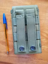 Bolsa militar Molle láser para teléfono móvil, funda cartuchera táctica para teléfono móvil, accesorios de cintura, bolsa para acampada al aire libre, novedad