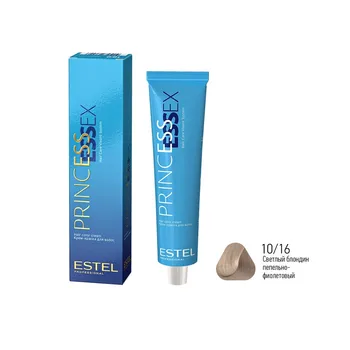 Cream hair dye Estel Princess Essex 10/16 light blonde ash purple 60 ml
Cream hair dye Estel Princess Essex 10/16 light blonde ash purple 60 ml