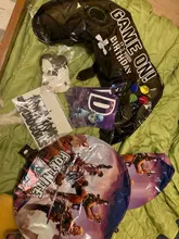 25 unids/set Fornite conjunto de decoración para fiesta de cumpleaños para manejar la bandera de la película de aluminio globo pastel insertar decoración de banderas