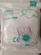 Mascarillas FFP2 de 5 capas para adultos, máscara de tejido negro KN95, Máscara protectora para la boca, respirador con filtro FFP2