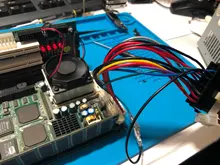 Cord Psu-Converter Power-Cable Old Computer 6pin 486 ATX 2-Port 20pin 20cm for 286 386/486/586