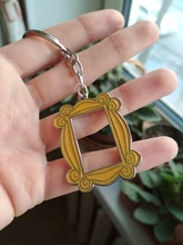 Llavero de amistad para serie de TV americana, colgante de café Perk, pendiente de tiempo, llavero de coche para mejor amigo, regalo de joyería