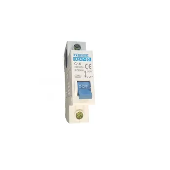 Breaker miniature circuit breaker single pole 16 amp 6 ka 
Breaker miniature circuit breaker single pole 16 amp 6 ka