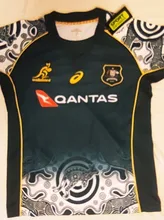Ropa de Fútbol de Australia, Rugby, Home Away, réplica de Jersey, Camiseta deportiva, Talla: S-5XL, 2021