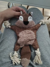 De calamar juguete de perro de mascota de peluche de juguete de masticar cachorro prensa sonido de chirrido juguetes para perros varios juguetes