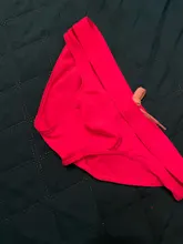 Bañador Sexy antideslizante para hombre, pantalones cortos de baño rosa, Bikini Gay de tiro bajo, tangas huecas Sunga XL