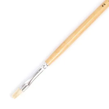 Brush Bristle flat sonnet, long handle No. 2
Brush Bristle flat sonnet, long handle No. 2