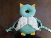 Almohada de protección para la cabeza de bebés, almohada de dibujos animados anticaída de algodón suave PP, cojín protector para niños pequeños, cuidado seguro para bebés