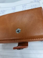 ZOVYVOL-tarjetero de cuero sintético para hombre y mujer, Protector inteligente de Metal RFID, caja de aluminio, funda delgada para tarjetas