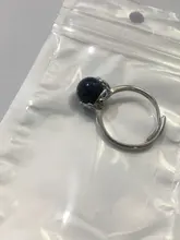 Anillos de piedra Natural giratorio para mujer, anillos de cristal ajustables, hechos a mano, regalos para fiesta de cumpleaños, venta al por mayor