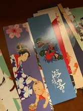 30 unids/pack Vintage estilo japonés marcador lindo Kawaii papel de marcas de libros para los niños la escuela leyendo y materiales
