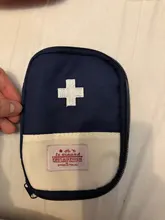 Portátil al aire libre estuche para botiquín de primeros auxilios, bolsa viaje, medicina, paquete Kit de emergencia de bolsas pequeñas de la medicina organizador divisor de almacenamiento