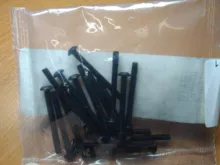 Bolt Screws Fastener Head-Cap Furniture Hex-Socket Alloy-Steel M4 Black M8 M2.5 M6 Round