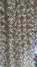 Pelo Rizado Afro, ondulado, sintético, resistente al calor, ondas profundas, extensiones de cabello, marrón, 2 unidades/lote, 26 pulgadas