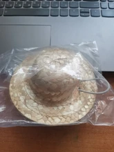 Sombrero Estilo Hawaiano para mascotas, Sombrero pequeño/grande de 14cm y 16cm de diámetro, envío directo
