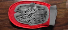 Guante de aseo suave para perros y gatos, herramienta de masaje y desodorización para pelo largo y corto, elimina la caída y Estera