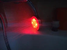 ¡Oferta! 1 Uds. Cabezal de ducha Led de mano de 7 colores con luces LED automáticas románticas para baño y baño
