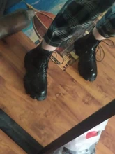 Zapatos de Rock para mujer, botines de media pantorrilla, botas de diseñador de lujo, botines de tacón bajo con punta redonda, botines cortos a media altura, 2020