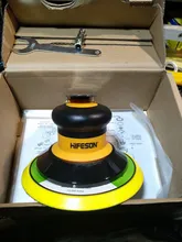 Lijadora de aire neumática de 5/6 pulgadas, herramienta de pulido, máquina de Palma Orbital aleatoria, amoladora para el cuidado de la pintura del coche, eliminación de óxido