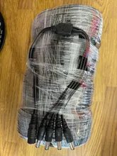 Uds 30m/100ft y BNC macho DC de alimentación de vídeo con Cable 1 Uds 4 en 1 cable bifurcador de corriente para vídeo vigilancia AHD accesorios del sistema