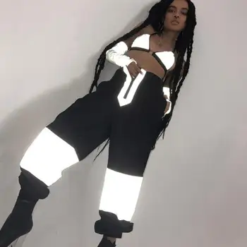 Women Reflective Tank Vest Crop Top Clubwear V-neck Bra Camis Bustier Summer Fashion Sexy Slim Sleeveless Lady Short Tops Vest
Women Reflective Tank Vest Crop Top Clubwear V-neck Bra Camis Bustier Summer Fashion Sexy Slim Sleeveless Lady Short Tops Vest