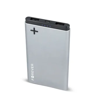 POWER BANK FOREVER PTB-04S POWER + 8000 MAH-GREY
POWER BANK FOREVER PTB-04S POWER + 8000 MAH-GREY