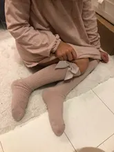 Calcetines largos hasta la rodilla para niños, calcetín escolar, para bebés