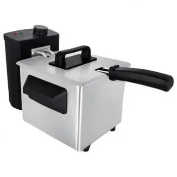 FRYER COMPACT ORBEGOZO FDR 18 - 1000W - 1.5 LITRES-ADJUSTABLE THERMOSTAT-COVER REMOVABLE-BODY STEEL STAINLESS
FRYER COMPACT ORBEGOZO FDR 18 - 1000W - 1.5 LITRES-ADJUSTABLE THERMOSTAT-COVER REMOVABLE-BODY STEEL STAINLESS