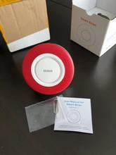 HS2WD-E de sirena de alarma, Compatible con el asistente de casa, Kaku,Conbee II, intermitente rojo, 95db, HEIMAN, Zigbee, HA3.0