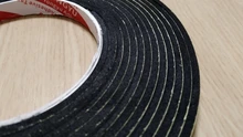 Rubber-Tape Sponge Foam Strong-Adhesion Thick Black EVA 10mm-100mm-Width Anti-Collision-Seal-Strip