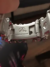 Pulsera multifunción de acero inoxidable para bicicleta, Kit de herramientas de conducción de perno, pulsera de banda de rodadura, herramienta fácil de usar para exteriores