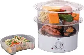 JATA CV200 steam cooker, 400w, 2 stackable baskets, total capacity 3.5L automatic disconnect, timer 60'
JATA CV200 steam cooker, 400w, 2 stackable baskets, total capacity 3.5L automatic disconnect, timer 60'