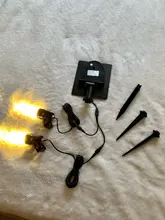 Spotlight Separately-Lamp Solar-Panel Garden-Tree Landscape Yard Warm T-SUNRISE 2 White