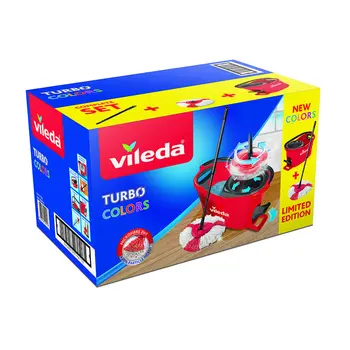 

VILEDA COLORS TURBO - SET ROTATING MOP NETWORK 158694 VILEDA