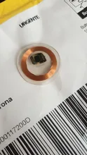Bobina de cobre transparente de 125KHz, tarjeta mando a distancia RFID de proximidad EM4305, etiqueta de Control de acceso, accesorios, 1 Uds.