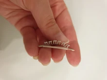 Alileader-Clips de extensión para extensiones de cabello humano, 20 unids/lote, Clip para extensiones, peine de Metal para cierre