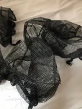 Gorro para hacer pelucas con correa ajustable en la parte trasera, tamaño del gorro tejido, casquillo de peluca sin pegamento, malla para el pelo de buena calidad, color negro