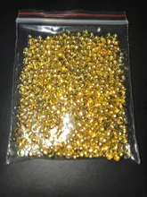 500 unids/lote oro rodio bola crimpado final cuentas Dia 2 2,5 3 mm tapón espaciador perlas para la fabricación de la joyería Diy resultados Accesorios