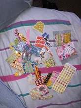 INS Corea pegatinas de palabras de Color planificador diario pegatina para diario Kawaii decoración de colección de recortes papelería escolar