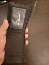 Small Wallet Purses Card-Holder Slim Genuine-Leather GENODERN Pocket Casual Men Short