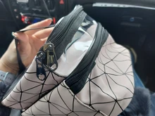 Bolsa de maquillaje transparente multifunción para viaje, organizador de artículos de tocador con diamantes de moda, resistente al agua, almacenamiento de maquillaje para mujer