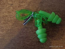 Tapones universales para nadar de silicona suave, accesorios para la piscina, deportes acuáticos, 5 colores, 1 Uds.