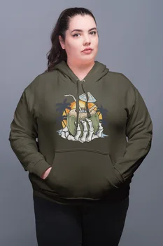 Angemiel Wear Holidaymaker Skeleton Green Women 'S Hooded Sweatshirt 
Angemiel Wear Holidaymaker Skeleton Green Women 'S Hooded Sweatshirt