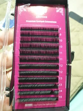 Abonnie-pestañas individuales de visón, 12 líneas, prémium, voluminosas, maquillaje para belleza de ojos