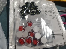 12mm 20 piezas cabujón de cristal con foto camafeo redondo conjunto hecho a mano las Bases configuración azul